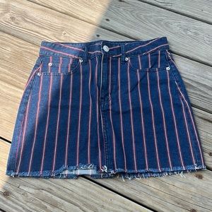 American eagle super stretch high rise mini skirt